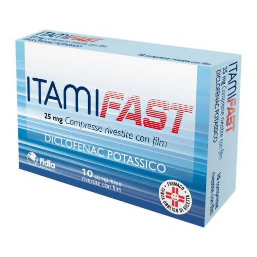 ITAMIFAST*10CPR RIV 25MG