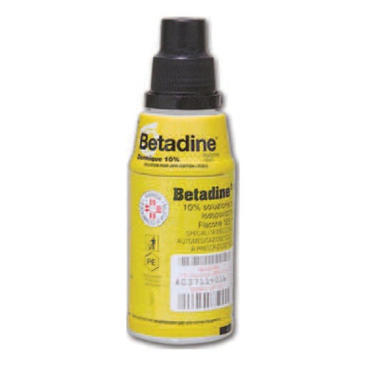 BETADINE*SOLUZ CUT 125ML 10%