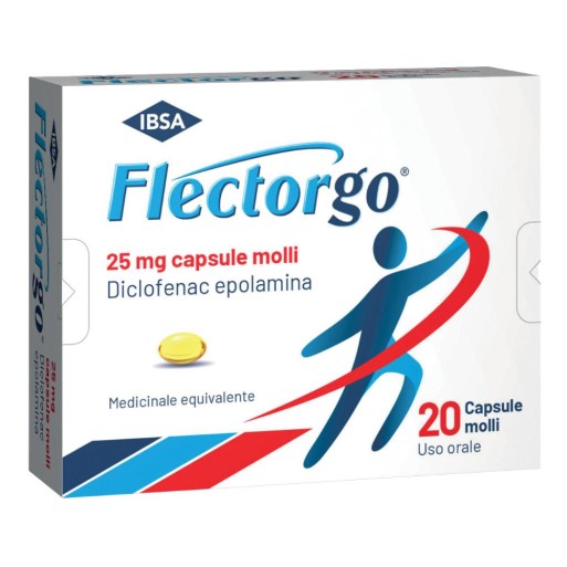 FLECTORGO*20CPS 25MG