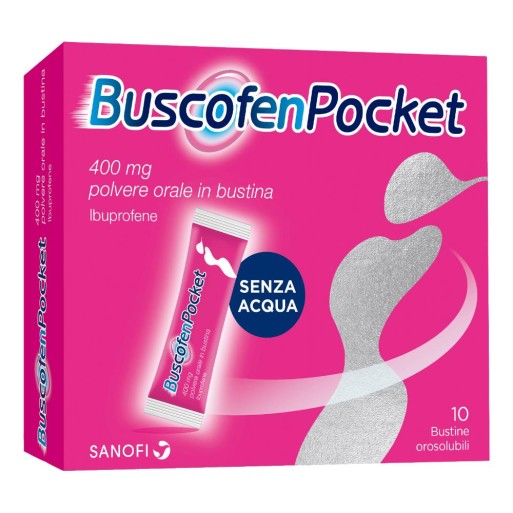 BUSCOFENPOCKET*OS 10BUST 400MG