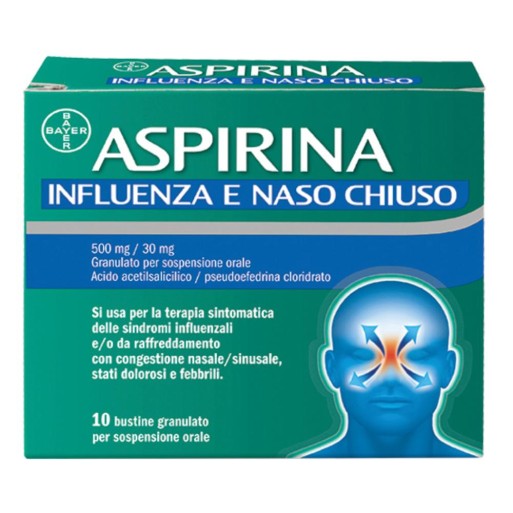 ASPIRINA INFLUENZA E NASO C*10