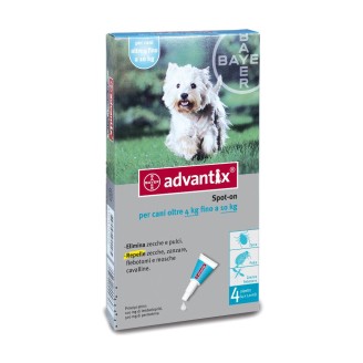 ADVANTIX Spot-On 4x1ml 4-10Kg