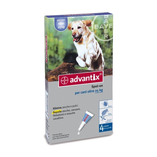 ADVANTIX Spot-On 4x4ml 25-40Kg