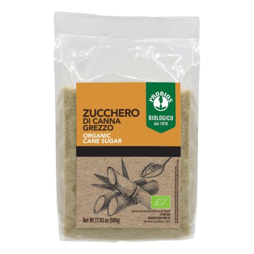 ZUCCHERO DI CANNA GREZZO 500G