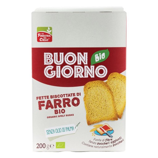 FETTE BISCOTTATE FARRO200G BIO