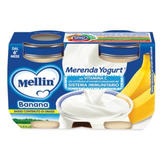 MELLIN MER YOGURT BANAN 2X120G