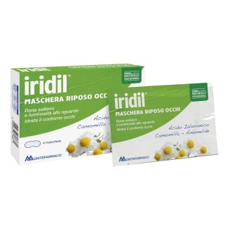 IRIDIL Masch.Riposo Occhi 4pz