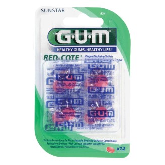 GUM RED-COTE RIV PLACCA 12PAST