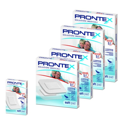 GARZA PRONTEX SOFT 10X25CM 2PZ