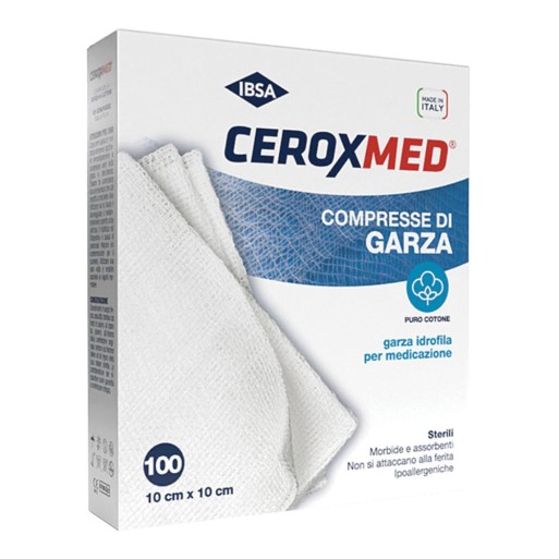 GARZA CEROXMED 10X10CM 100PZ