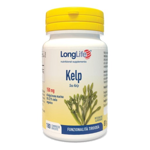 LONGLIFE KELP Alga Bruna180Cpr