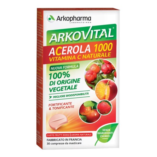 ARKOVITAL ACEROLA 30CPR MASTIC