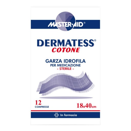 DERMATESS COT GARZA 18X40 12PZ