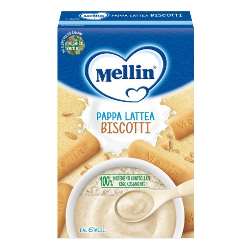 MELLIN PAPPA LATTEA BISC 250G