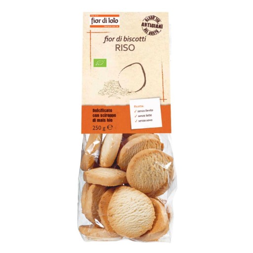 BISCOTTI FDB RISO 250G 0329