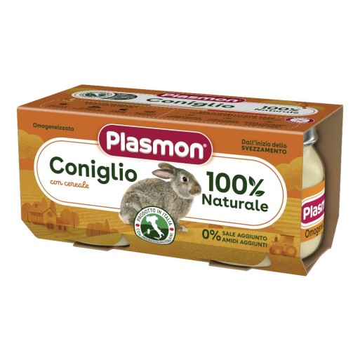 PLASMON OMOG CONIGLIO 80GX2PZ