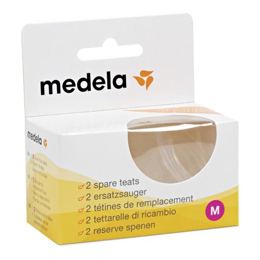 MEDELA Tett.Sil.F/Medio 2pz