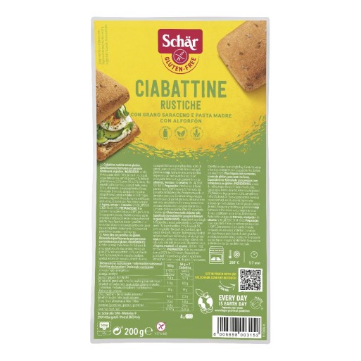 SCHAR Ciabattine Rustiche 200g