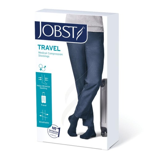 JOBST TRAVEL Socks Blu L