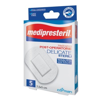 MEDIPRESTERIL P/OP DEL7,5X5 5P