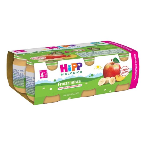 OMO HIPP Bio Frutta Mista6x80g