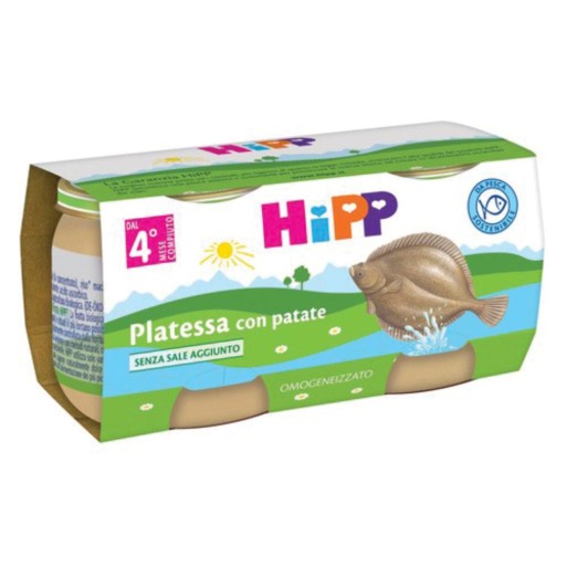 HIPP OMOG PLATESSA 2X80G