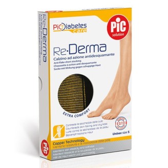 RE DERMA CALZA UNISEX CORTA XS