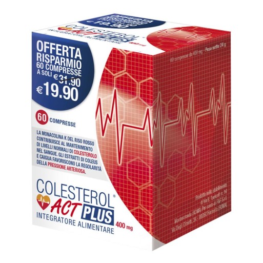 COLESTEROL ACT PLUS 60CPR