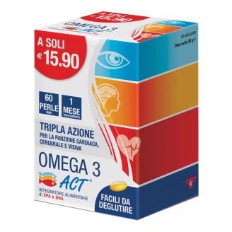 OMEGA 3 ACT 60PRL 540MG