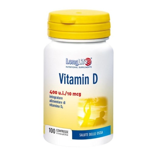 LONGLIFE VIT*D3  400UI 100 Cpr