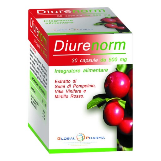 DIURENORM 30 Cps 500mg