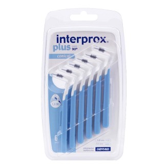 INTERPROX PLUS CONICO BLU 6PZ