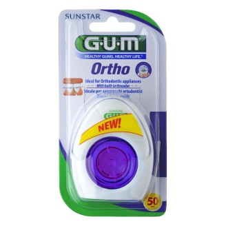 GUM ORTHO FLOSS FILO SPUGNOSO