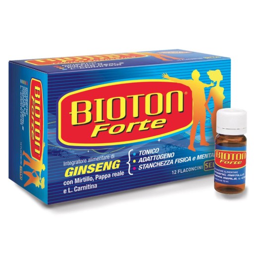 BIOTON FORTE C/CARNITINA 12FL