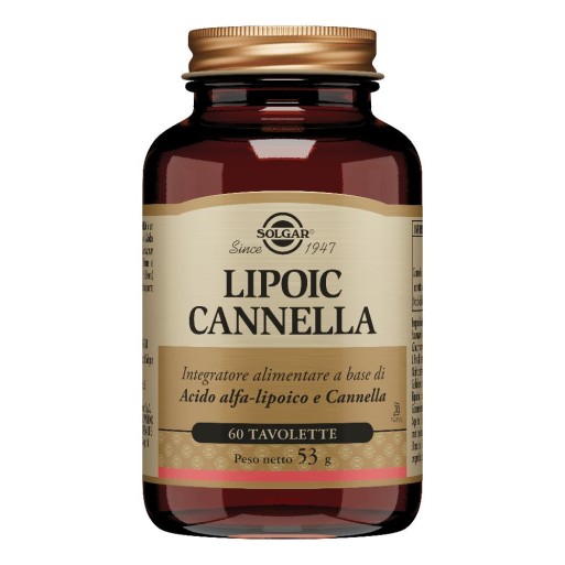 LIPOIC Cannella 60 Cps SOLGAR