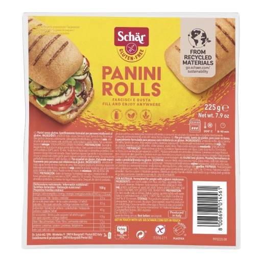 SCHAR Panini Rolls 3x75g