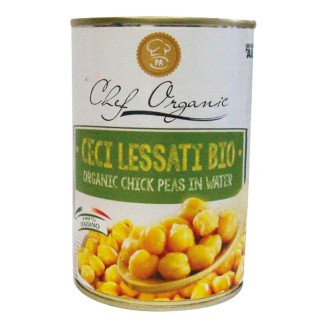 CHEF ORGANIC Ceci Lessati 400g