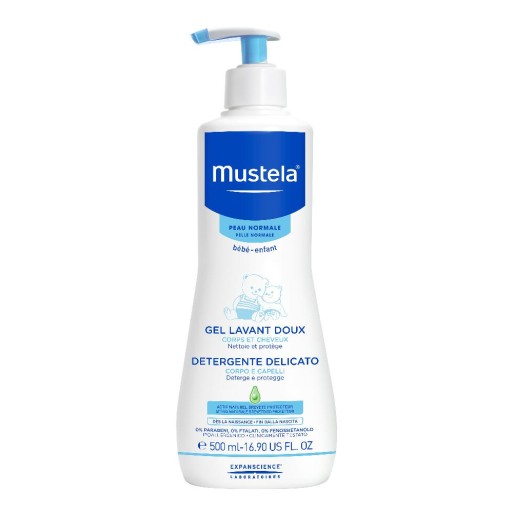 MUSTELA DETERGENTE DELIC500ML