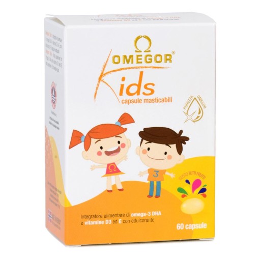 OMEGOR KIDS 60CPS MASTICABILI