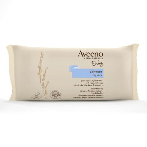 AVEENO BABY WIPES 72PZ