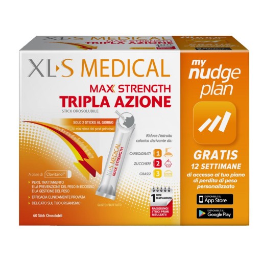 XLS MEDICAL MAX STRENGTH60STIC