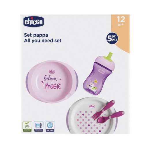 CH SET PAPPA 12M+ ROSA