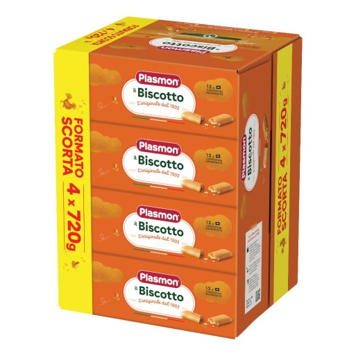 PLASMON BISCOTTO 4X720G