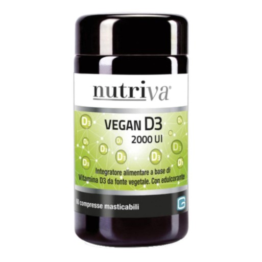 NUTRIVA VEGAN D3 60CPR 2000UI