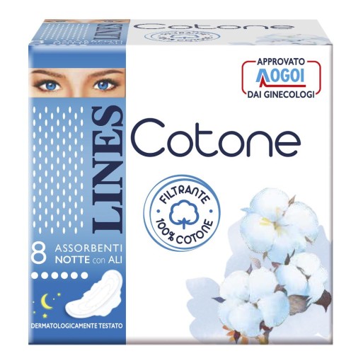 LINES COTONE ULTRA NOTTE 8PZ