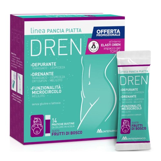 PANCIA PIATTA DREN FRUT 14BUST