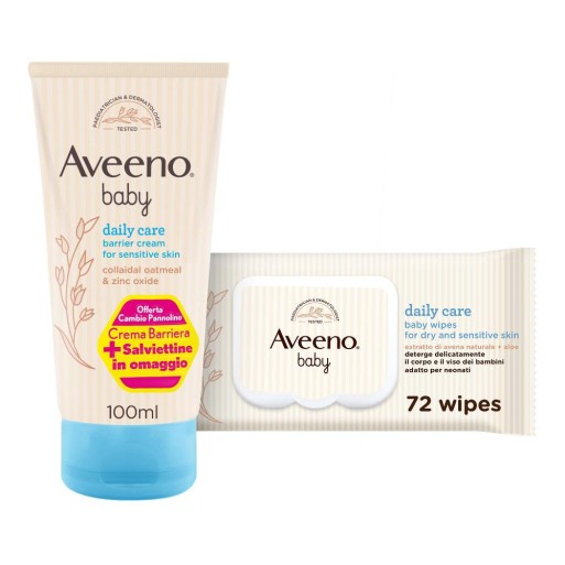 AVEENO BABY BARRIER+BABY WIPES