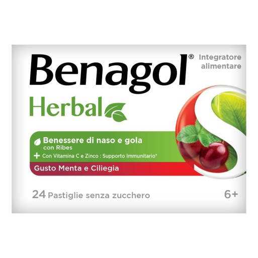 BENAGOL HERBAL MENTA CIL24PAST