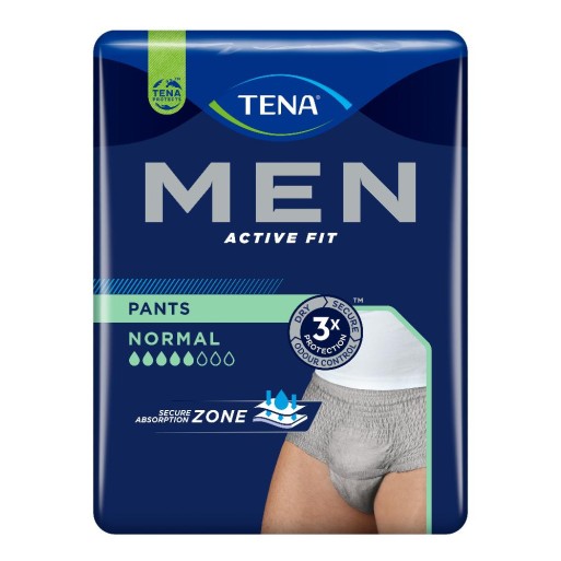 TENA MEN ACTIVE FIT GREV L/XL